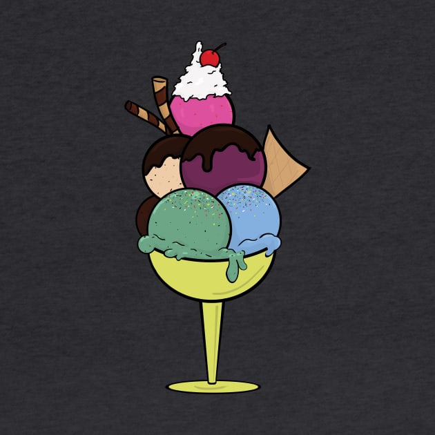 Ice-cream Sundae by NiamhOConnor